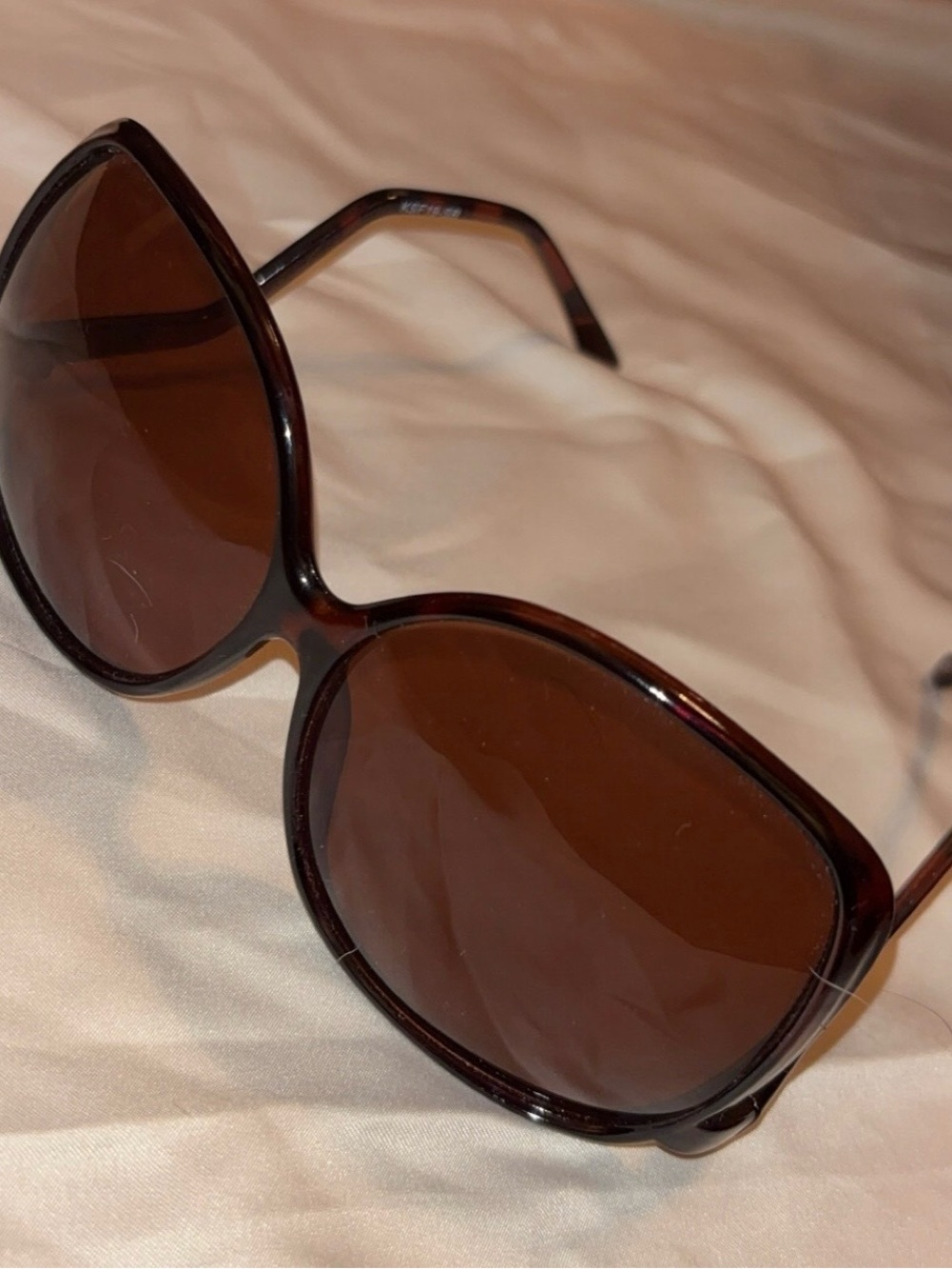 Women's Oversized Brown Sunglasses